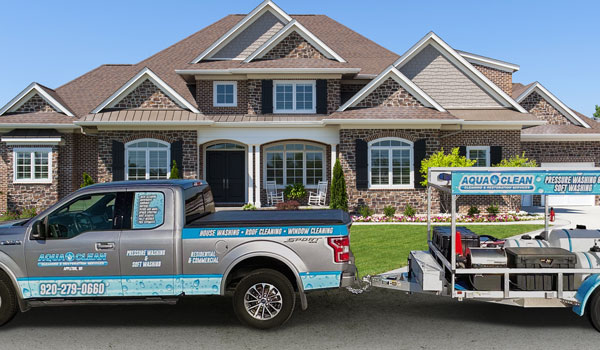 Pressure-Washing-House-Washing-Roof-Cleaning-Company-in-Fox-Valley-WI-Appleton-WI-Neenah-WI-Greenville-WI-parked